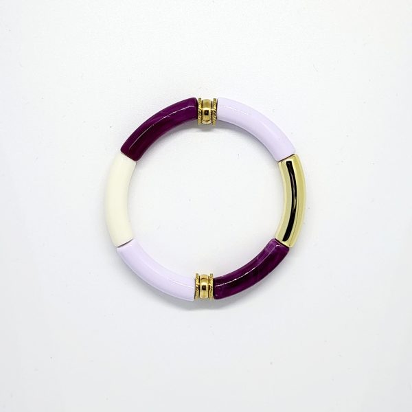 Set 3 Bracelets Boréa Thème Lilas – Image 4