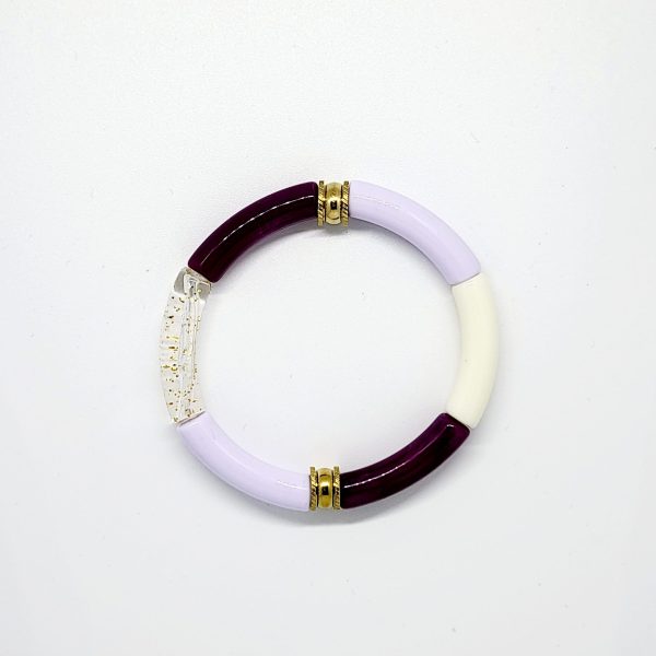 Set 3 Bracelets Boréa Thème Lilas – Image 2